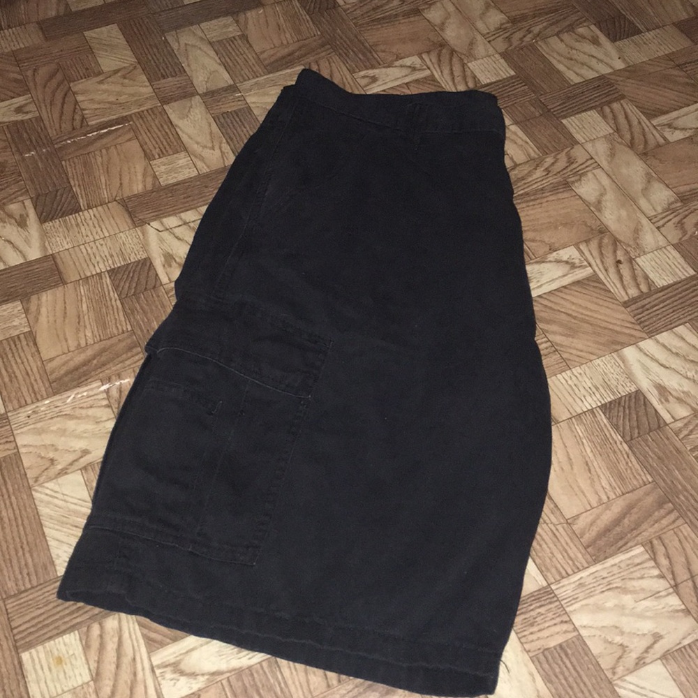 Black Wrangler Shorts